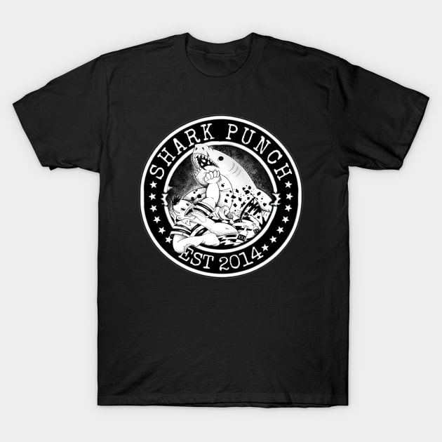 Shark Punch Circle Logo T-Shirt by Shark Punch